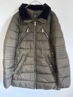 ZARA ダウンジャケット XS カーキ