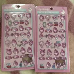 ③最安値　マイメロ　海外限定　ボンボンドロップシール　2つセット