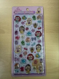 ぼ*ん様 正規品 ディズニープリンセス ボンボンドロップシール