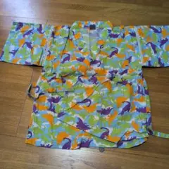 恐竜甚平　120 上着　ズボン