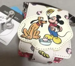 レトロ　ディズニー　ミッキーマウス　プルート　ポーチ　ピクニック