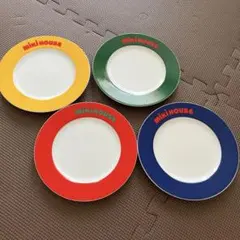 ミキハウス皿 4枚セット カラフルのサムネイル