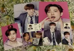 exo シーグリ SUHO セット smstore 特典トレカ　ステッカー