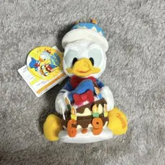 ドナルドダック 誕生日ぬいぐるみバッジ　2018年
