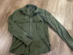 ZARA MAN ミリタリージャケット Sサイズ オリーブグリーン