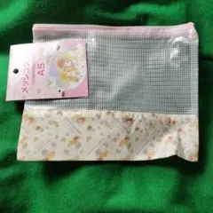 リトルツインスターズ　A5　メッシュケース　キキララ　ポーチ　サンリオ