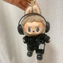 【5点セット】ラブブ labubu イヤホン 着せ替え 服 ぬい服 ロック