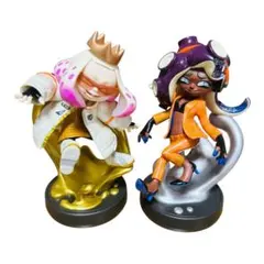 amiibo スプラトゥーン サイドオーダー ヒメ イイダ 2体セットのサムネイル