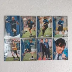 インテル サッカートレーディングカード ８枚セット　ロナウド他
