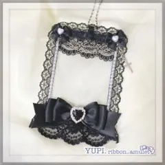 《CB8-8-0S》B8 硬質ケースデコ トレカケース チェキ 韓国 黒