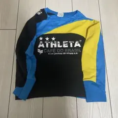 ATHLETA メッシュ長袖シャツ 黒/青/黄