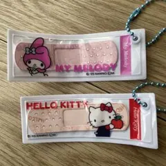 ガチャ　ばんそうこうキーホルダー