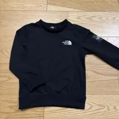 THE NORTH FACE ブラック スウェット　トレーナー 120