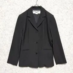 日本製【ナチュラルビューティーベーシック】 ストレッチ テーラードジャケット L