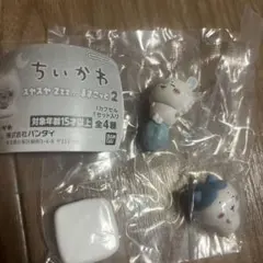 ちいかわ スヤスヤZzz...まったり2 カプセルフィギュア　モモンガ　ハチワレ
