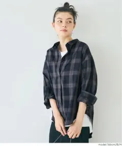 coca チェックビックシャツ