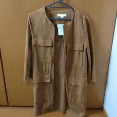 ノーカラーコート ノーカラージャケット