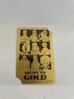 ONE PIECE FILM GOLD ワンピースフィルムゴールド金箔カードレア