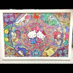 SANRIO　サンリオ　ハローキティ　キャラクター　パズル　300ピース　額付きのサムネイル