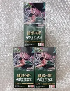 N*u様 【未開封】師弟の絆 ワンピースカード 6BOX テープ付き - メルカリ