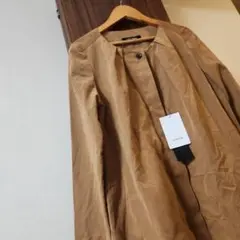 新品✴LAUTREAMONT ロートレアモン　トレンチコート 難あり　スウェード