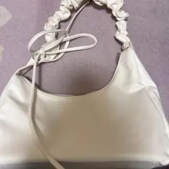 リボン バック ショルダーバッグ