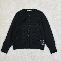 TOCCA新品未使用タグ付【洗える！】GENIUS OF LACE カーディガン