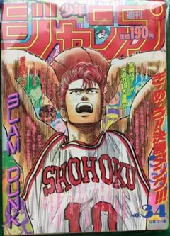 Shonen Jump 1991 No.34 Slam Dunk #10