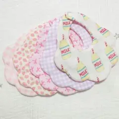 No.454 ハンドメイドもくもくスタイ5枚セット