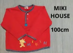 MIKIHOUSE✨トレーナー赤　100cm