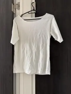 AZUL BY MOUSSY リブ 半袖Tシャツ ホワイト M