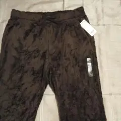 ユニクロ シルキー フリース イージーパンツ メンズ Lサイズ 新品未使用品