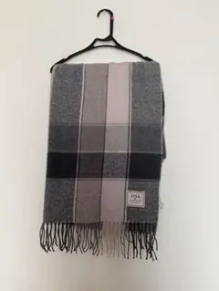 JILL チェック柄ウール混紡マフラー