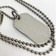 Off-White ドッグタグ ネックレス ボールチェーン 25010913のサムネイル