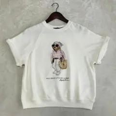 美品　ポロラルフローレン　ポロベア　ショートスリーブ　スウェットシャツ　半袖