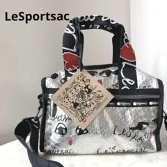LeSportsac ♦︎レスポートサック ショルダーバッグ　ミニボストン コラボ