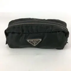 PRADA プラダ ポーチ 小物入れ ブラック レディース ブランド