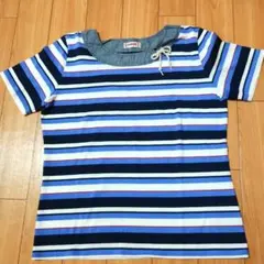 McGREGOR ボーダー柄 半袖 Tシャツ Lサイズのサムネイル