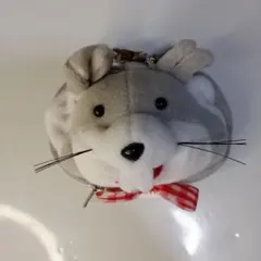 ポケともくん グレー マスコット キーホルダー