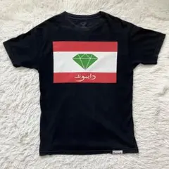 《状態良珍品米国製早い者勝ち》ダイヤモンドサプライレバノン国旗アラビアTシャツ