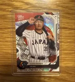 岡本和真 選手 2026 Topps NOW WBCロゴパラレルカード - メルカリ