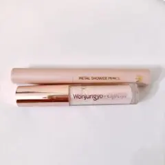 Wonjungyo cipicipi ピンク アイシャドウ ラメ 涙袋 セット