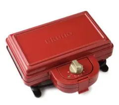 【BRUNO】★別売りプレート付き★耳まで焼けるホットサンドメーカー ダブル