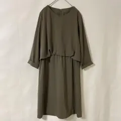 SIMPLICITE シンプリシテェ ワンピース カーキ セットアップ風