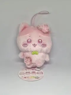 ちいかわ❤️ぬいぱれっと　さくらいろ　マスコット　ハチワレちゃん