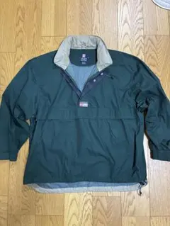 CHAPS チャップス　ナイロンジャケット　アノラック　グリーン XL