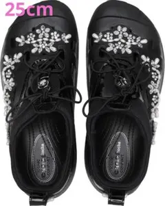 【eri様限定】シモーネロシャ✖️くロックス　パール付きサンダル eri様限定】シモーネロシャ✖️くロックス パール付きサンダル