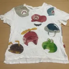 Nintendo マリオ 帽子デザイン Tシャツ M 希少