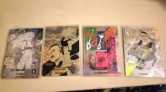 ドラゴンボールアドバンスパック40周年　四枚セット