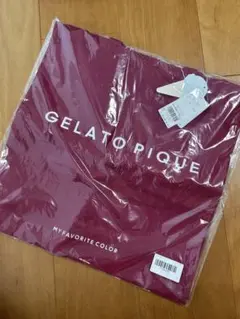 ジェラートピケ 新品　トートバッグ　赤　推し活